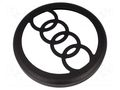 Loudspeaker grille; 250mm; MDF; Øout: 280mm; Øint: 277mm BASSER MDF.MASK.AUDI