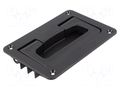 Holder; technopolymer PA; black; L: 96mm; W: 114mm; D: 19mm ELESA+GANTER MPR.141