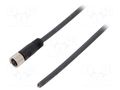 Cable: for sensors/automation; M8; PIN: 3; straight; 10m; plug; 4A WEIDMÜLLER 9457451000