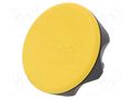 Knob; Ø: 56mm; Ext.thread: M8; 20mm; technopolymer PA; Cap: yellow ELESA+GANTER ELK.56P-M8X20-C4