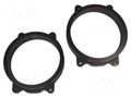 Spacer ring; MDF; 165mm; Volvo; Loudsp.depth: 144mm; impregnated BASSER D.MDF.VOLVO03