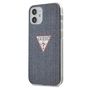 Guess GUHCP12SPCUJULDB iPhone 12 mini 5.4&quot; navy/dark blue hardcase Jeans Collection, Guess 3700740481875 3700740481875