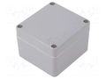 Enclosure: multipurpose; X: 75mm; Y: 80mm; Z: 55mm; Klippon® POK WEIDMÜLLER KLIP-POK-080806