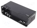 Car radio mounting half frame; 1 DIN; Blaupunkt; black 4CARMEDIA PR.BK.BLAUPUNKT