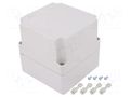 Enclosure: multipurpose; X: 120mm; Y: 120mm; Z: 120mm; MPC; IP66,IP67 WEIDMÜLLER MPC-12/12/12-7035