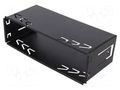 Car radio mounting half frame; 1 DIN; Pioneer; black 4CARMEDIA PR.BK.PIONEER