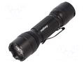 Torch: LED tactical; waterproof; 70lm; 2h; black ENERGIZER TACTICAL