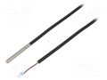 Sensor: temperature; Pt100; 100Ω; cl.B; Body dim: Ø6x50mm; IP65 TEWA TEMPERATURE SENSORS TT4MPT100BT105