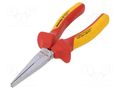 Pliers; insulated,flat; 160mm; 1kVAC WEIDMÜLLER WDM-FZ160