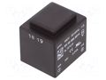 Transformer: encapsulated; 2.3VA; 380VAC; 18V; 128mA; PCB; BVEI HAHN BVEI3052814