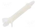 PCB distance; polyamide; L: 34.9mm; snap fastener; natural DREMEC DR8G813V40373
