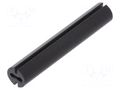 Spacer sleeve; LED; Øout: 4.8mm; ØLED: 3mm; L: 28mm; black; UL94V-0 DREMEC DR8GE04V80545