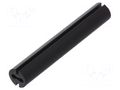 Spacer sleeve; LED; Øout: 4.8mm; ØLED: 3mm; L: 30mm; black; UL94V-0 DREMEC DR8GE04V80547
