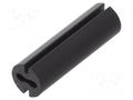Spacer sleeve; LED; Øout: 4.8mm; ØLED: 3mm; L: 16mm; black; UL94V-0 DREMEC DR8GE04V80554
