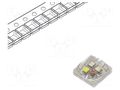 Power LED; RGBW; quadcolour,EMITER; 155°; 300mA; 3W; 3x3x1.8mm ProLight Opto PBLB-3LTE-RGBV