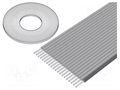 Wire: ribbon; 0.635mm; stranded; Cu; unshielded; grey; 30.5m 3M 3756-20