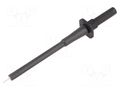 Measuring tip; 1A; 1kVDC; black; Socket size: 4mm; 20mΩ; L: 105mm SCHÜTZINGER SPS2710NI-SW