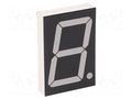 Display: LED; 7-segment; 45mm; 1.8"; No.char: 1; red; 45÷90mcd LUCKYLIGHT KW1-1808CVB