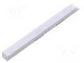 Profiles for LED modules; white; natural; L: 1m; FLOOR12; recessed TOPMET TOP-58420020