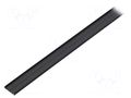 Profiles for LED modules; black; L: 2m; FIX16; aluminium; surface TOPMET TOP-FIX16/BK-2M
