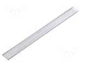 Profiles for LED modules; natural; L: 1m; FIX16; aluminium TOPMET TOP-FIX16-1M