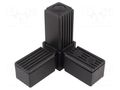 Mounting coupler; for profiles; polyamide; -30÷100°C; I: 77mm ELESA+GANTER STC.30-3A-3W-C9