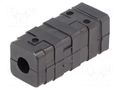 Mounting coupler; for profiles; W: 17mm; H: 42mm; Int.thread: M6 ELESA+GANTER STE.20X1.5-M6