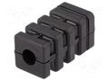 Mounting coupler; for profiles; Mat: polyamide; Int.thread: M8 ELESA+GANTER STE.25X1.5-M8