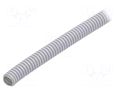 Protective tube; Size: 16; grey; L: 25m; RKGL; Øint: 11mm; -5÷60°C AKS ZIELONKA RKGL-16-25M/GY
