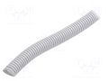 Protective tube; Size: 20; grey; L: 25m; RKGL; Øint: 14.9mm; -5÷60°C AKS ZIELONKA RKGL-20-25M/GY