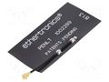 Antenna; LTE; linear; for ribbon cable; 50Ω; 53.6x25.1x0.2mm; U.FL KYOCERA AVX 1002289
