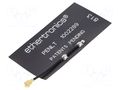 Antenna; LTE; linear; for ribbon cable; 50Ω; 53.6x25.1x0.2mm; U.FL KYOCERA AVX 1002289