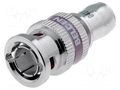 Connector: BNC; plug; male; with locking collar; 75Ω; B1855A BELDEN 1855ABHDL