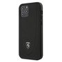 Ferrari FEOGOHCP12MBK iPhone 12/12 Pro 6.1&quot; black/black hardcase Off Track Perforated, Ferrari 3700740479247
