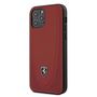 Ferrari FEOGOHCP12MRE iPhone 12/12 Pro 6.1&quot; red/red hardcase Off Track Perforated, Ferrari 3700740479278