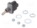 Switch: toggle; Pos: 2; SPDT; (ON)-ON; 6A/230VAC; 15A/28VDC; NT; IP67 HONEYWELL 1NT1-8