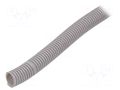 Protective tube; Size: 25; grey; L: 50m; RKGL; Øint: 19mm; -5÷60°C AKS ZIELONKA RKGL-25-50M/GY