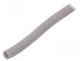Protective tube; Size: 20; grey; L: 50m; RKGL; Øint: 14.9mm; -5÷60°C AKS ZIELONKA RKGL-20-50M/GY