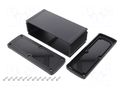 Enclosure: multipurpose; X: 177.6mm; Y: 89mm; Z: 61.1mm; aluminium GAINTA ALUG708BK080-BK