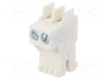 Connector: card edge; plug; female; RAST 5; 6A; 320V; PIN: 2; 5mm LUMBERG 3613-02-K06M08
