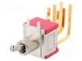 Switch: toggle; Pos: 2; DPDT; ON-ON; 0.02A/20VAC; 0.02A/20VDC; 7000 C&K 7201MD9AV2BE