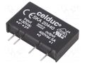 Relay: solid state; SPST-NO; Ucntrl: 4÷30VDC; 5A; 12÷460VAC; SKA CELDUC SKA20440