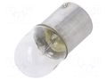 Filament lamp: automotive; BA15S; transparent; 24V; 5W; VISIONPRO ELTA EB0149TB
