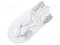 Filament lamp: automotive; W2,1x9,5d; transparent; 24V; 5W ELTA EB0507TB