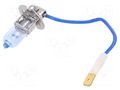 Filament lamp: automotive; PK22s; blue; 12V; 55W; VISIONPRO BLUE ELTA EB1453TR