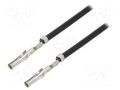 Cable; Standard .062" female; 0.15m; 18AWG MOLEX MX-79758-2035