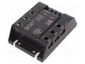 Relay: solid state; 50A; Uswitch: 24÷240VAC; 3-phase; on panel AUTONICS SRH3-4250