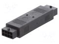 Connector: wire-wire; coupler; male; PIN: 8; Micro-Fit 3.0; Inom: 3A MOLEX MX-245132-0899