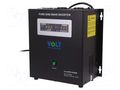 Converter: DC/AC; 1.8kW; Uout: 230VAC; Out: AC sockets 230V; 0÷40°C VOLT POLSKA SINUS-PROW-2500-24
