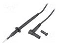 Test lead; probe tip x2,angular banana plug 4mm x2; Urated: 1kV CHAUVIN ARNOUX CA-P01102009Z